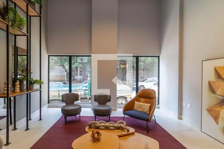 Studio à venda com 27m², 1 quarto e sem vagaHall