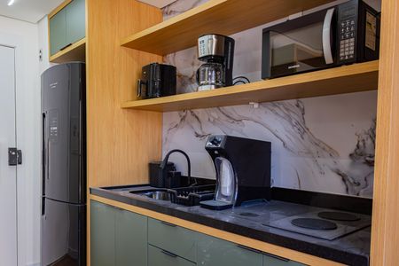 Studio à venda com 27m², 1 quarto e sem vagaCozinha