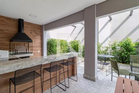 Studio à venda com 27m², 1 quarto e sem vagaChurrasqueira