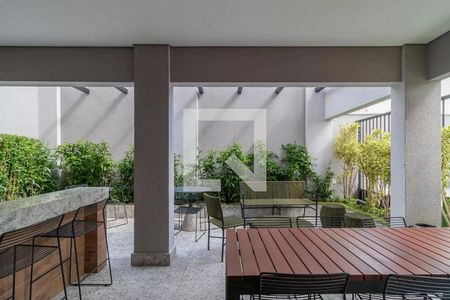 Studio à venda com 27m², 1 quarto e sem vagaChurrasqueira