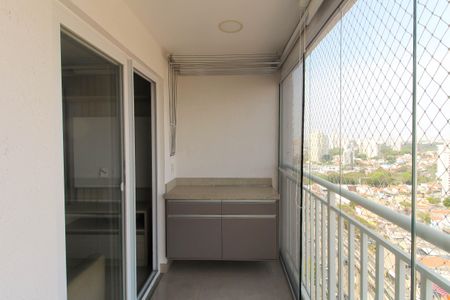 Varanda da Sala de apartamento à venda com 2 quartos, 44m² em Vila Prudente, São Paulo