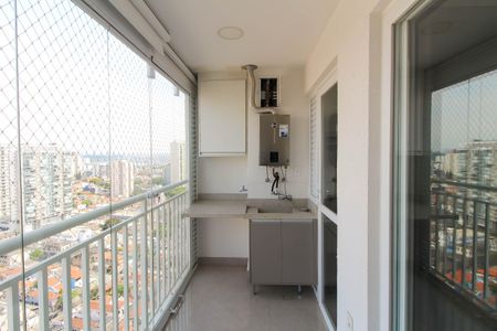 Varanda da Sala de apartamento à venda com 2 quartos, 44m² em Vila Prudente, São Paulo