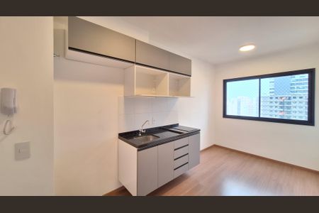 Sala/Cozinha/Área de serviço de apartamento para alugar com 1 quarto, 25m² em Pompeia, São Paulo