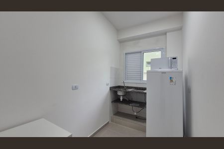 Cozinha de kitnet/studio para alugar com 1 quarto, 17m² em Vila Sao Pedro, Santo André