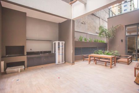 Studio à venda com 26m², 1 quarto e sem vaga Studio à venda com 26m², 1 quarto e sem vagaÁrea comum - Churrasqueira