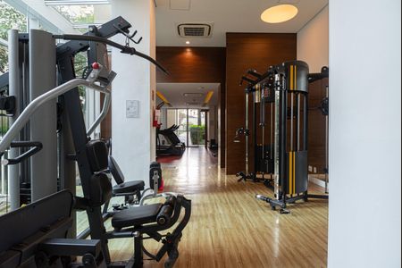 Apartamento à venda com 123m², 2 quartos e 3 vagas Apartamento à venda com 123m², 2 quartos e 3 vagasÁrea comum - Academia