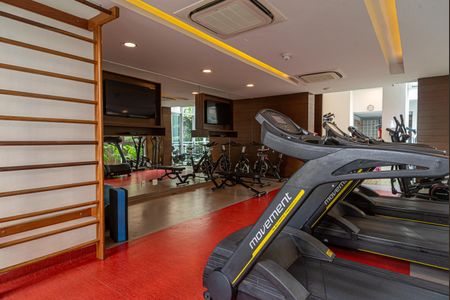 Apartamento à venda com 123m², 2 quartos e 3 vagas Apartamento à venda com 123m², 2 quartos e 3 vagasÁrea comum - Academia