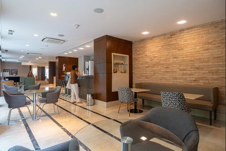 Apartamento à venda com 123m², 2 quartos e 3 vagas Apartamento à venda com 123m², 2 quartos e 3 vagasÁrea comum - Hall Social