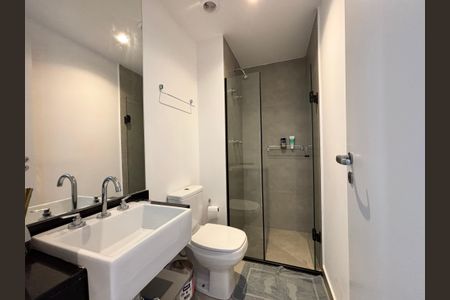 Studio à venda com 24m², 1 quarto e sem vaga Studio à venda com 24m², 1 quarto e sem vagaBanheiro