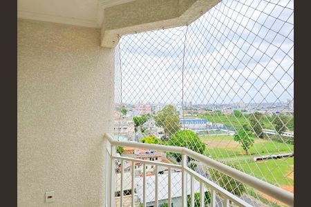 Varanda da Sala de apartamento à venda com 2 quartos, 59m² em Jardim Vila Galvao, Guarulhos