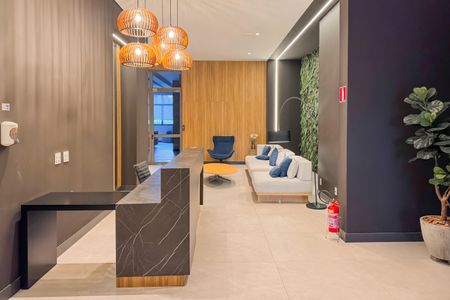 Studio à venda com 30m², 1 quarto e sem vaga Studio à venda com 30m², 1 quarto e sem vagaHall social