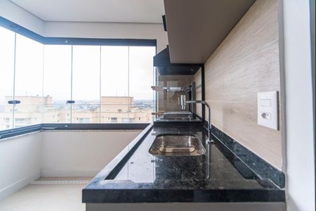 Varanda da Sala de apartamento à venda com 2 quartos, 79m² em Campestre, Santo André