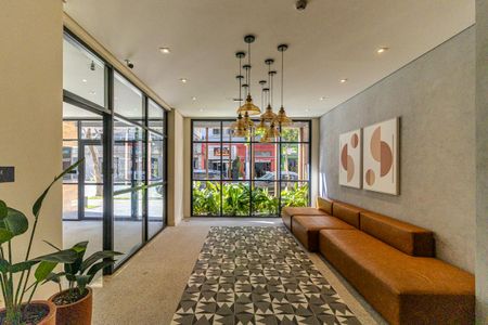 Studio à venda com 28m², 1 quarto e sem vagaHall Social