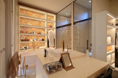 Casa de condomínio à venda com 500m², 3 quartos e 4 vagasBanheiro da Suíte Master