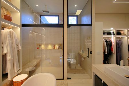 Casa de condomínio à venda com 500m², 3 quartos e 4 vagasBanheiro da Suíte Master