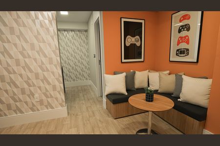 Apartamento à venda com 51m², 2 quartos e 1 vaga Apartamento à venda com 51m², 2 quartos e 1 vagaÁrea comum - Salão de jogos