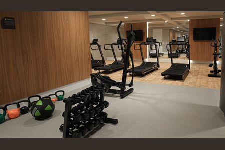 Apartamento à venda com 51m², 2 quartos e 1 vaga Apartamento à venda com 51m², 2 quartos e 1 vagaÁrea comum - Academia