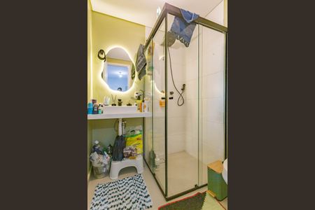 Banheiro de apartamento à venda com 1 quarto, 34m² em Vila Nair, São Paulo