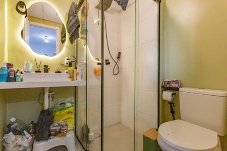Banheiro de apartamento à venda com 1 quarto, 34m² em Vila Nair, São Paulo