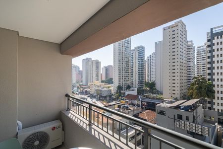 Varanda de kitnet/studio para alugar com 1 quarto, 25m² em Planalto Paulista, São Paulo