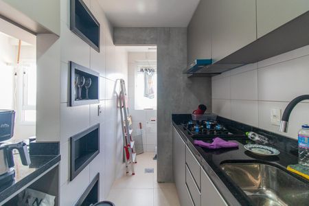 Apartamento à venda com 62m², 2 quartos e 2 vagasCozinha e Área de Serviço