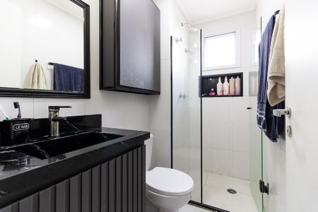 Apartamento à venda com 67m², 2 quartos e 1 vagaBanheiro da Suíte