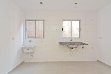 Apartamento à venda com 39m², 2 quartos e sem vagaCozinha e Área de Serviço