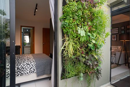 Apartamento à venda com 52m², 1 quarto e sem vaga Apartamento à venda com 52m², 1 quarto e sem vagaVaranda da Sala/Suíte