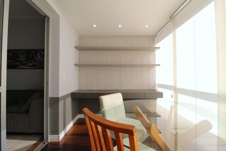 Studio à venda com 38m², 1 quarto e 1 vagaVaranda