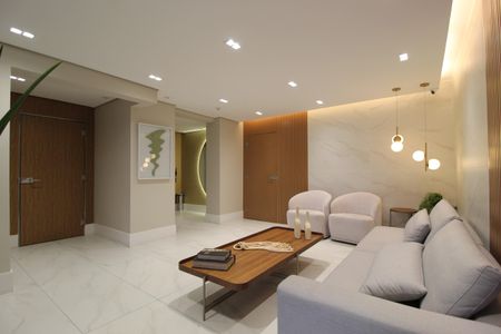 Studio à venda com 38m², 1 quarto e 1 vagaHall Social