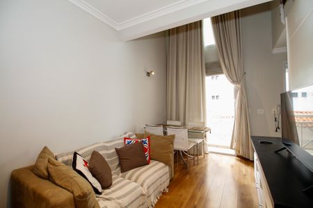 Studio à venda com 42m², 1 quarto e 1 vagaSala