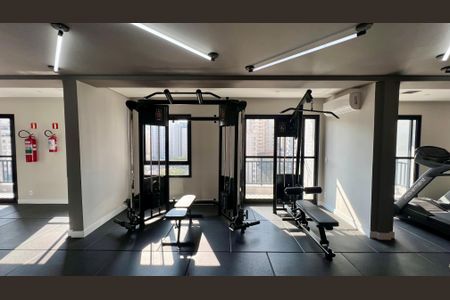 Studio à venda com 27m², 1 quarto e sem vaga Studio à venda com 27m², 1 quarto e sem vagaAcademia