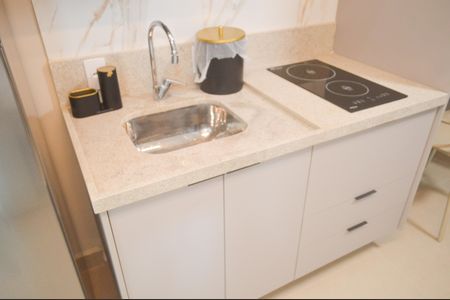 Studio à venda com 23m², 1 quarto e sem vagaCozinha