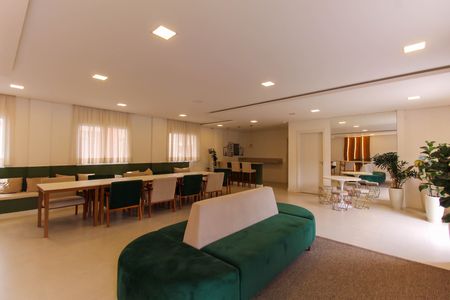 Apartamento à venda com 40m², 2 quartos e 1 vaga Apartamento à venda com 40m², 2 quartos e 1 vagaÁrea comum - Salão de festas