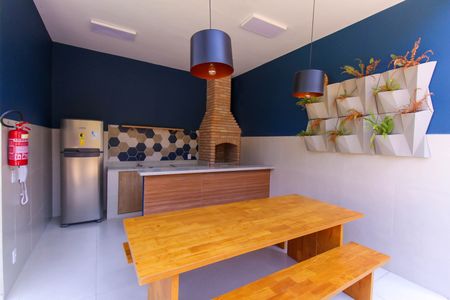 Apartamento à venda com 40m², 2 quartos e 1 vaga Apartamento à venda com 40m², 2 quartos e 1 vagaÁrea comum - Churrasqueira