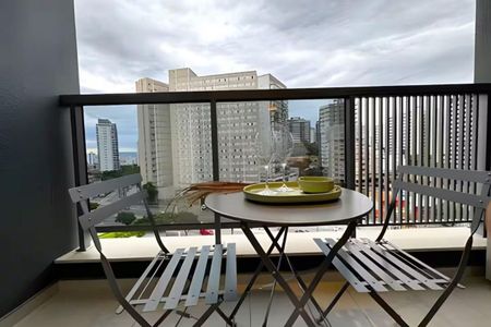 Studio para alugar com 25m², 1 quarto e sem vaga Studio para alugar com 25m², 1 quarto e sem vagaVaranda