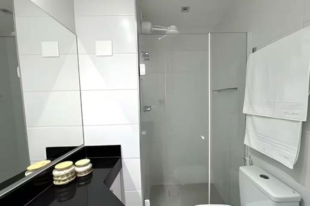 Studio para alugar com 25m², 1 quarto e sem vaga Studio para alugar com 25m², 1 quarto e sem vagaBanheiro
