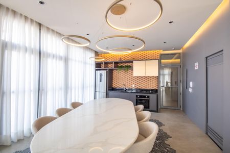 Apartamento à venda com 37m², 1 quarto e 1 vaga Apartamento à venda com 37m², 1 quarto e 1 vagaÁrea comum - Salão de festas