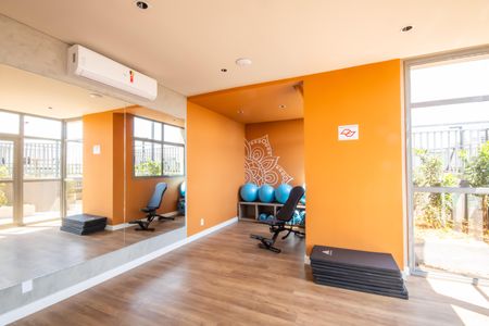 Apartamento à venda com 37m², 1 quarto e 1 vaga Apartamento à venda com 37m², 1 quarto e 1 vagaÁrea comum - Academia