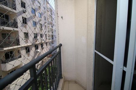 Apartamento à venda com 51m², 2 quartos e 1 vagaVista da varanda