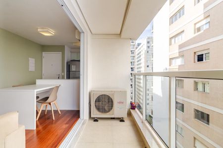 Apartamento para alugar com 45m², 1 quarto e 1 vagaVaranda