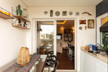 Apartamento à venda com 82m², 3 quartos e 2 vagasSacada da Sala