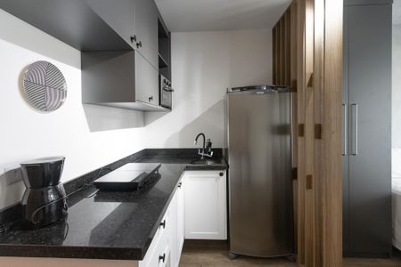 Apartamento à venda com 25m², 1 quarto e sem vaga Apartamento à venda com 25m², 1 quarto e sem vagaCozinha