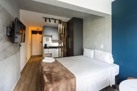 Apartamento à venda com 25m², 1 quarto e sem vaga Apartamento à venda com 25m², 1 quarto e sem vagaSala/Quarto