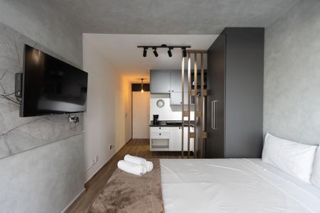 Apartamento à venda com 25m², 1 quarto e sem vaga Apartamento à venda com 25m², 1 quarto e sem vagaSala/Quarto