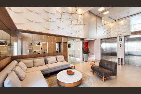 Apartamento para alugar com 58m², 1 quarto e 1 vaga Apartamento para alugar com 58m², 1 quarto e 1 vagaHall social