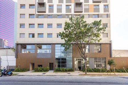 Studio à venda com 24m², 1 quarto e 1 vagaFachada