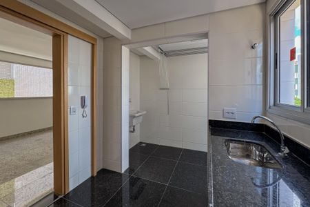 Apartamento à venda com 63m², 2 quartos e 2 vagas Apartamento à venda com 63m², 2 quartos e 2 vagasCozinha e Área de Serviço