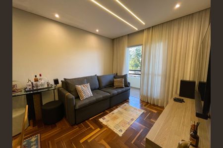 Apartamento à venda com 76m², 3 quartos e 2 vagasSala