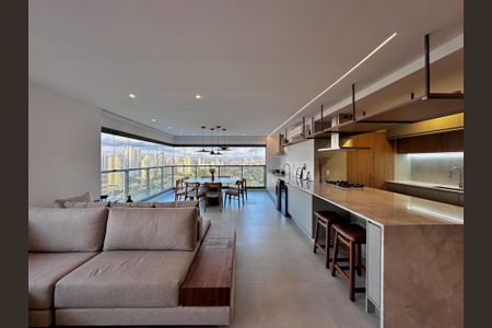 Apartamento à venda com 131m², 3 quartos e 2 vagas Apartamento à venda com 131m², 3 quartos e 2 vagasSala
